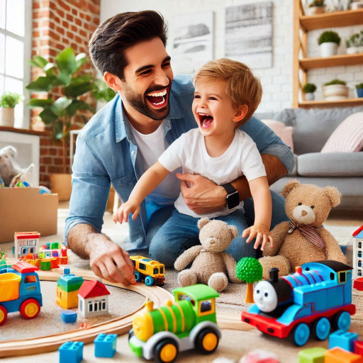 اهمیت بازی کردن والدین با کودک