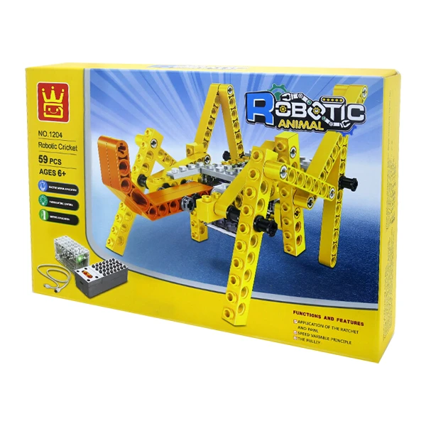 ساختنی ونگ مدل Robotic Cricket